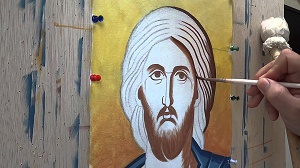 Μαθήματα βυζαντινής ζωγραφικής στην Αγιορείτικη Εστία